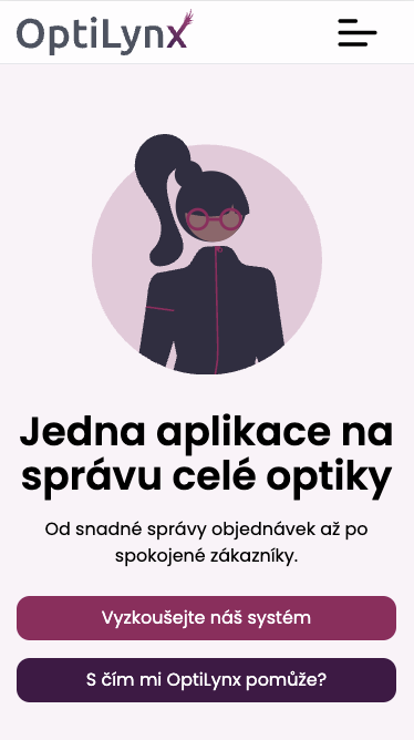 Picture of Optilynx website
